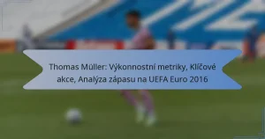 Thomas Müller: Výkonnostní metriky, Klíčové akce, Analýza zápasu na UEFA Euro 2016